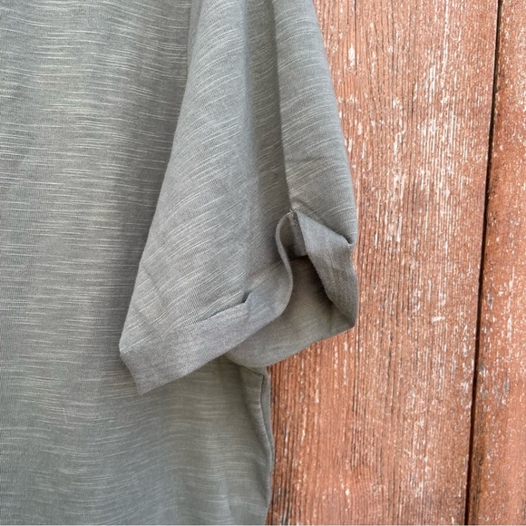 MARKET SPRUCE Women’s Green V Neck T Shirt Size Large - Picture 5 of 10